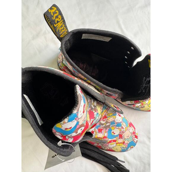 Dr. Martens X Hello Kitty Sanrio 50th Anniversary Canvas Boots - Picture 3 of 13